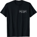 100% Cotton Boy Dad Est. 2025 Logo Dad 2025 loading New Dad Of Boy 2025 T-Shirt Hoodie, Sweatshirt | GrindPrints.com