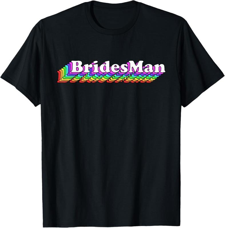 100% Cotton Bridesman Bachelorette Party Proposal Gay Wedding Bridesmaid T-Shirts, Hoodie, Sweatshirt