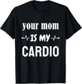 100% Cotton Cardio Gym Funny Sarcastic Adult Humor Sarcasm T-Shirt Hoodie, Sweatshirt | GrindPrints.com