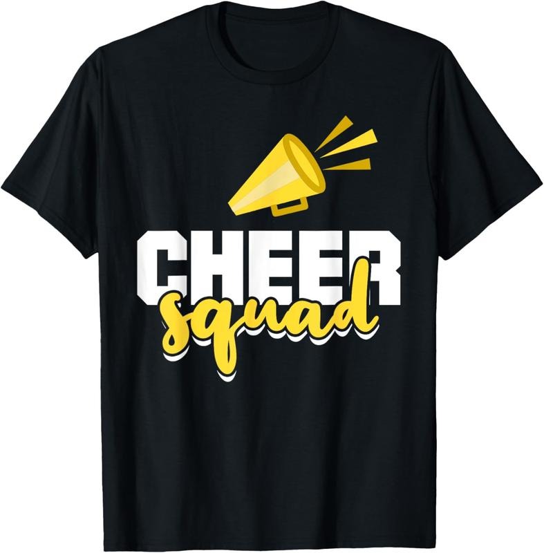 100% Cotton Cheer Squad Cheerleading Funny Cheerleader T-Shirt Hoodie, Sweatshirt | GrindPrints.com