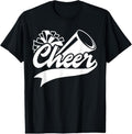 100% Cotton Cheerleading Peace Love Cheer Cheerleader Colors Matching T-Shirt Hoodie, Sweatshirt | GrindPrints.com