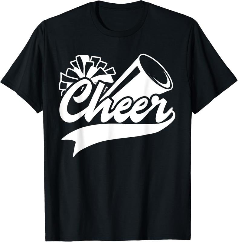 100% Cotton Cheerleading Peace Love Cheer Cheerleader Colors Matching T-Shirt Hoodie, Sweatshirt | GrindPrints.com