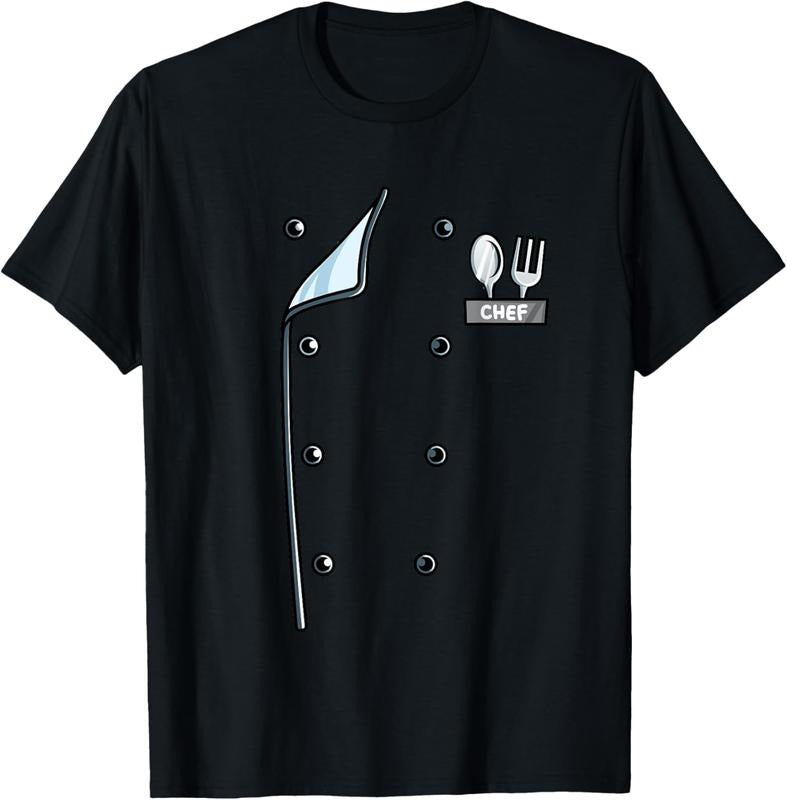 100% Cotton Chef Costume Coat Uniform Funny Cook Jacket Cooking T-Shirts, Hoodie, Sweatshirt