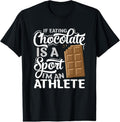 100% Cotton Choco Bar Chocoholic Fitness Athlete Funny Chocolate T-Shirts, Hoodie, Sweatshirt
