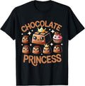 100% Cotton Chocolate Princess T-Shirt Hoodie, Sweatshirt | GrindPrints.com