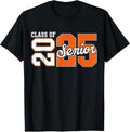 100% Cotton Class of 2025 Senior 2025 Back To School 2025 Graduation 25 T-Shirtstyle{n002}2 T-Shirts, Hoodie, Sweatshirt