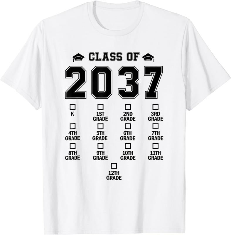 [100% Cotton]Class of 2037 Grow With Me Pre-k To 12th Grade Handprint T-Shirt Hoodie, Sweatshirt | GrindPrints.com