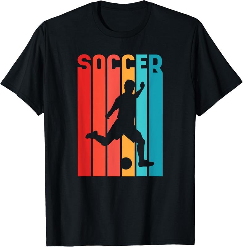 100% Cotton Colourful Soccer Player T-Shirt Hoodie, Sweatshirt | GrindPrints.com