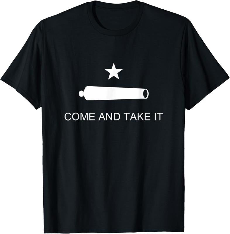 100% Cotton Come And Take It Battle of Gonzales Texas T-Shirt Hoodie, Sweatshirt | GrindPrints.com