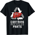 100% Cotton Contains Recycled Parts Liver Transplant Survivor T-Shirts T-Shirt Hoodie, Sweatshirt | GrindPrints.com