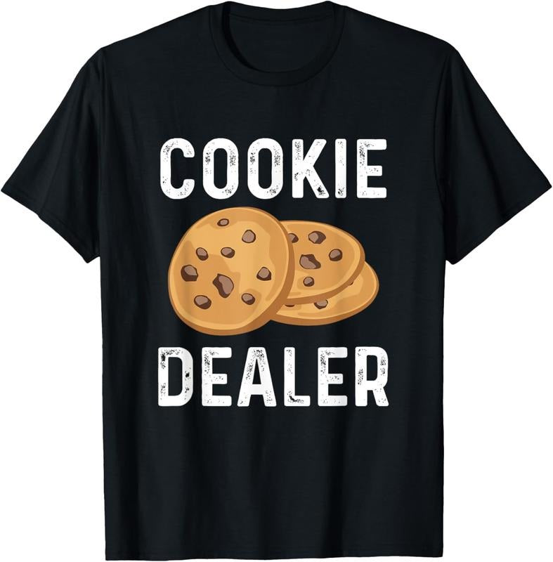 100% Cotton Cookie Dealer - Cookie Lover Gift Cookie Baker Cookie Gift T-Shirt Hoodie, Sweatshirt | GrindPrints.com