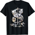 100% Cotton Cool As Dollar Bill Dollar Sign $ Gift Design Idea T-Shirt Hoodie, Sweatshirt | GrindPrints.com