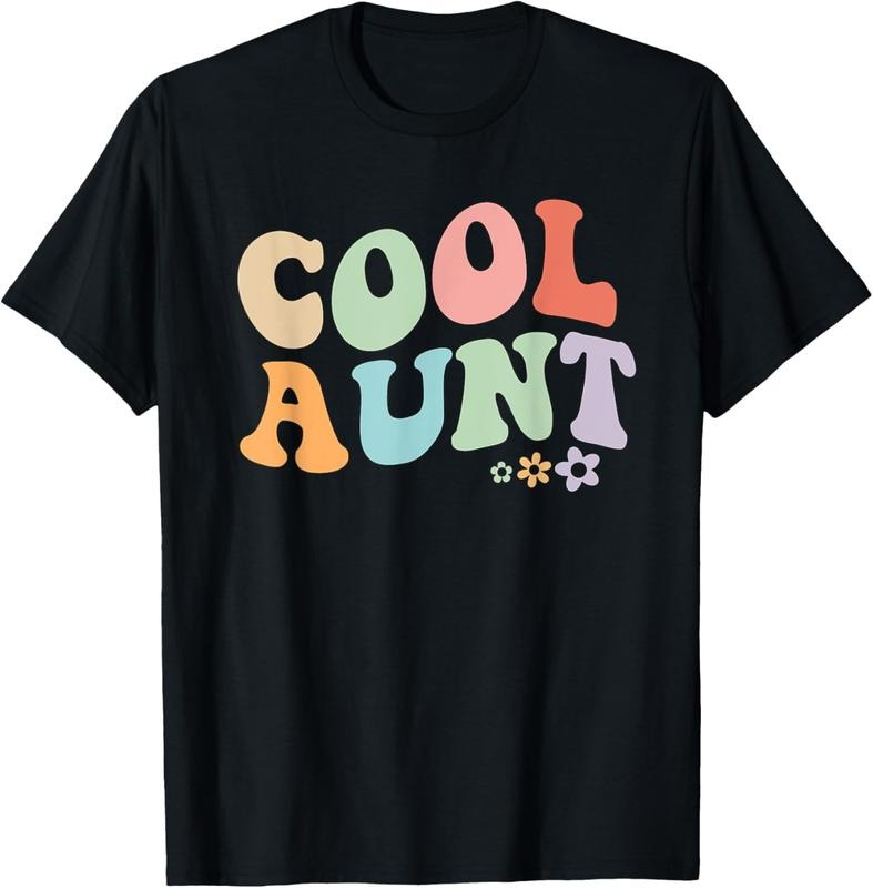 100% Cotton Cool Aunt Vintage Floral Auntie Niece T-Shirts, Hoodie, Sweatshirt