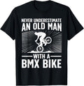 100% Cotton Cool BMX Bike Design For Grandpa Men BMX Bike Rider Lover T-Shirt Hoodie, Sweatshirt | GrindPrints.com