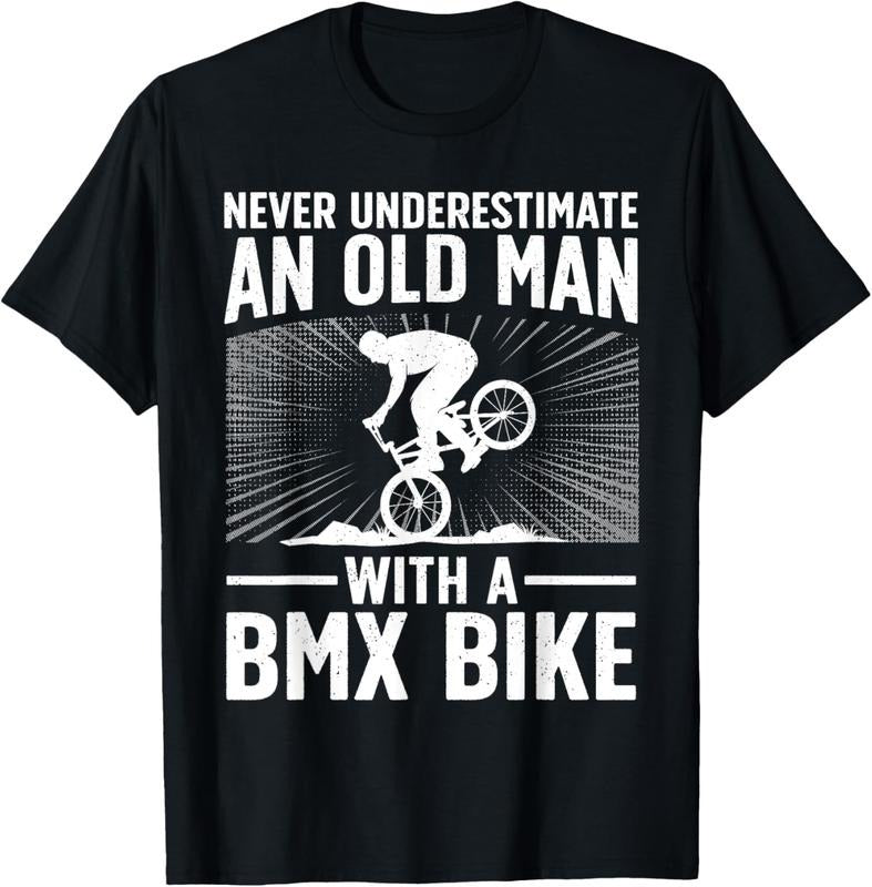 100% Cotton Cool BMX Bike Design For Grandpa Men BMX Bike Rider Lover T-Shirt Hoodie, Sweatshirt | GrindPrints.com
