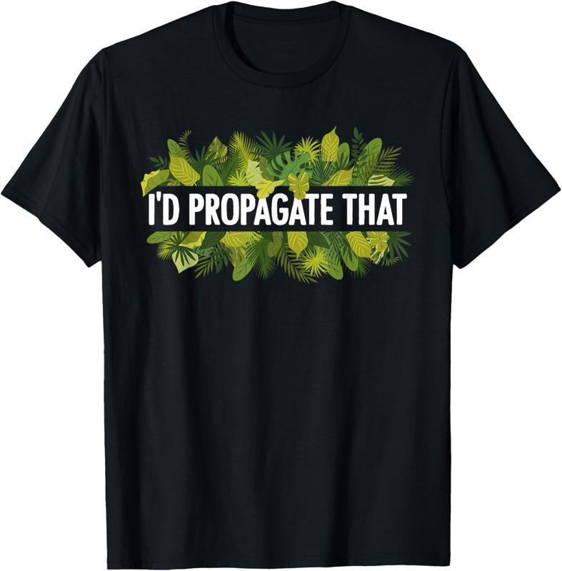 100% Cotton Cool Plant For Men Women Propagation Plant Lover Gardener T-Shirt Hoodie, Sweatshirt | GrindPrints.com