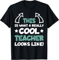 100% Cotton Cool Teacher Funny Saying Teaching Student Men Women T-Shirt Hoodie, Sweatshirt | GrindPrints.com
