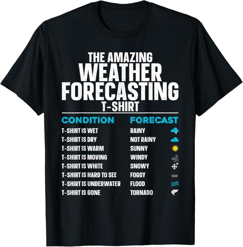 100% Cotton Cool Weather Forecasting Art Cloud Meteorology T-Shirts, Hoodie, Sweatshirt