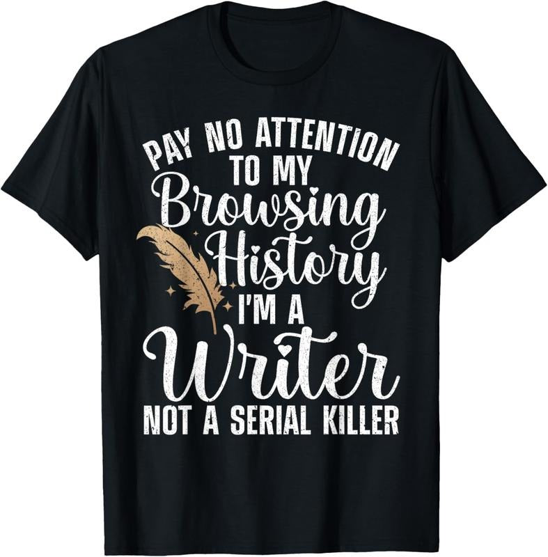 100% Cotton Cool Writer For Men Women Author Journalist Writing Poetry T-Shirt Hoodie, Sweatshirt | GrindPrints.com