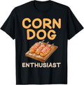 100% Cotton Corn Dog Enthusiast Corn Dog T-Shirt Hoodie, Sweatshirt | GrindPrints.com
