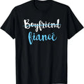 100% Cotton Couple Engagement Just Engaged T-Shirt Boyfriend Fiance T-Shirt Hoodie, Sweatshirt | GrindPrints.com