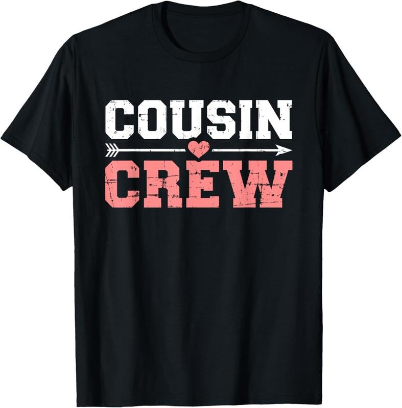 100% Cotton Cousin Crew T-Shirt Hoodie, Sweatshirt | GrindPrints.com