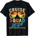 100% Cotton Cruise Squad 2024 Summer Vacation Matching Family Group T-Shirts, Hoodie, Sweatshirt