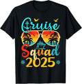 100% Cotton Cruise Squad 2025 Summer Vacation Matching Family Cruise T-Shirts, Hoodie, Sweatshirt