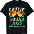 100% Cotton Cruise Squad 2025 Summer Vacation Matching Family Group T-Shirts, Hoodie, Sweatshirt