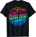 100% Cotton Cruisin Crew 2025 Cruise Family Friends Vacation Matching T-Shirts, Hoodie, Sweatshirt