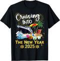 100% Cotton Cruising Into The New Year 2025 T-Shirtstyle{n002}2 T-Shirts, Hoodie, Sweatshirt | GrindPrints.com