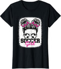 100% Cotton Cute Soccer Girl Soccer Player Women Girls T-Shirt Hoodie, Sweatshirt | GrindPrints.com