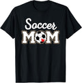 100% Cotton Cute Soccer Mom Leopard Print Mothers Day T-Shirt Hoodie, Sweatshirt | GrindPrints.com