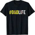 100% Cotton Dad Life Softball Daddy Baseball Sports Lover Father's Day T-Shirt Hoodie, Sweatshirt | GrindPrints.com