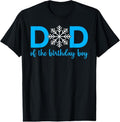 100% Cotton Dad Of The Birthday Boy Winter Onederland 1st Birthday T-Shirt Hoodie, Sweatshirt | GrindPrints.com