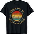 100% Cotton Dinner Will Be Ready In 18 Hours Smoking BBQ Meat Smoker T-Shirt Hoodie, Sweatshirt | GrindPrints.com
