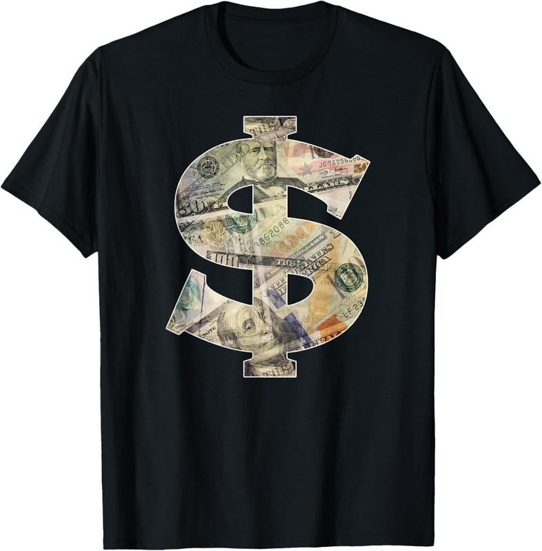 100% Cotton Dollar Sign Cool Money T-Shirt Hoodie, Sweatshirt | GrindPrints.com