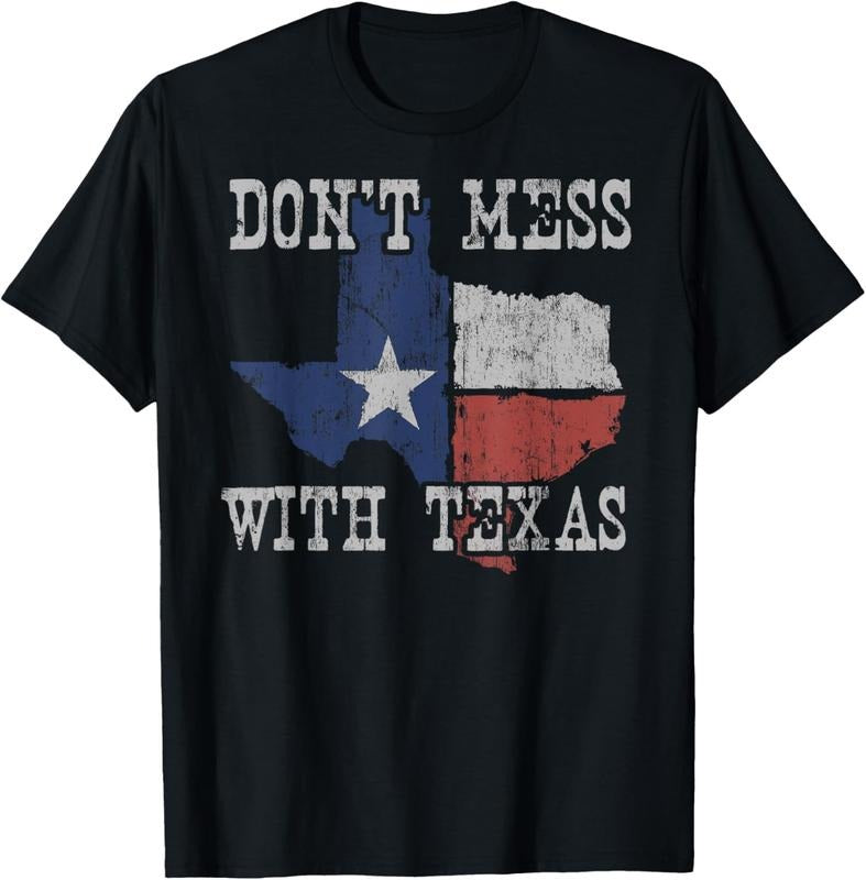 100% Cotton Don't Mess With Vintage Texas Longhorn Lone Star State Shirt T-Shirt Hoodie, Sweatshirt | GrindPrints.com