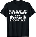 100% Cotton Driver's License Passed - Driving School Learner Automobile T-Shirt Hoodie, Sweatshirt | GrindPrints.com
