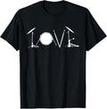 100% Cotton Drummers Drumming Gift Drum Love Drums Drummer T-Shirt Hoodie, Sweatshirt | GrindPrints.com