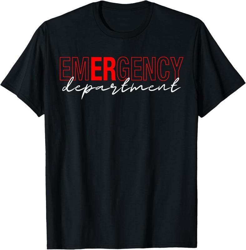 100% Cotton Emergency Room ER RN Nurse Department Healthcare Nursing T-Shirts, Hoodie, Sweatshirt
