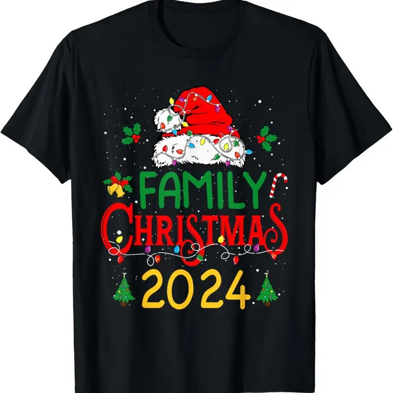 100% Cotton Family 2024 Christmas Matching Outfits Team Santa Elf Squad T-Shirt Hoodie, Sweatshirt | GrindPrints.com