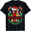 100% Cotton Family Christmas 2024 Christmas Squad Xmas Matching Pajamas T-Shirtstyle{n002}2 T-Shirts, Hoodie, Sweatshirt