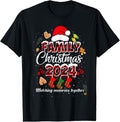 100% Cotton Family 2024 Matching Xmas Squad Santa Group Shirt T-Shirts, Hoodie, Sweatshirt