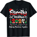 100% Cotton Family 2024 Matching Xmas Squad Santa Group T Shirtstyle{N002}3 T-Shirts, Hoodie, Sweatshirt