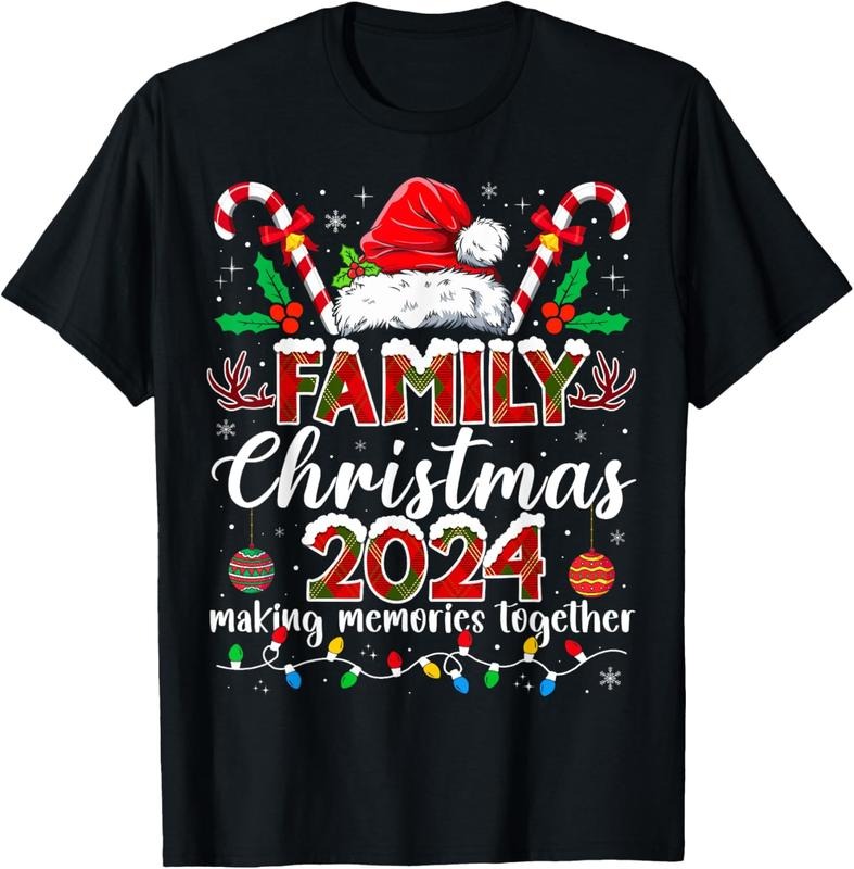 100% Cotton Family Christmas 2024 Matching Squad Santa Elf Funny Xmas T-Shirt Hoodie, Sweatshirt | GrindPrints.com