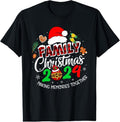 100% Cotton Family Christmas 2024 Matching Xmas Making Memories Together T-Shirtstyle{n002}2 T-Shirts, Hoodie, Sweatshirt