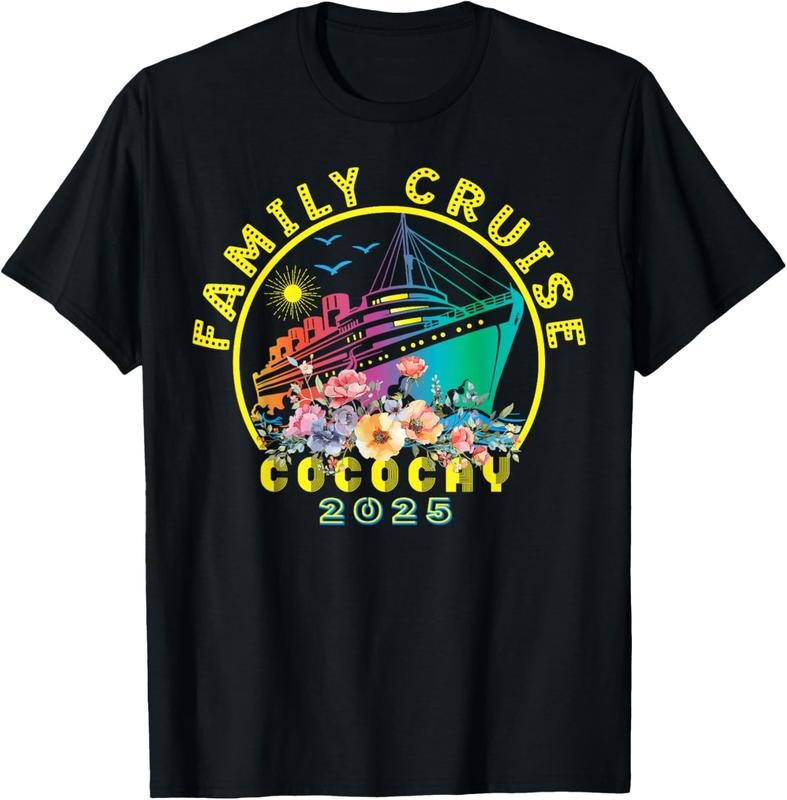 100% Cotton Family Cruise 2025 Coco Cay Bahamas Matching Family Vacation T-Shirt Hoodie, Sweatshirt | GrindPrints.com