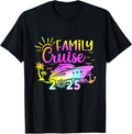 100% Cotton Family Cruise 2025 Family Vacation Matching for Cruise 2025 T-Shirt Hoodie, Sweatshirt | GrindPrints.com
