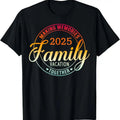 100% Cotton Family Vacation 2025 Family Matching Summer Vacation T-Shirts, Hoodie, Sweatshirt